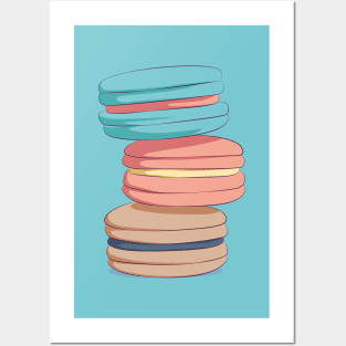 macarons Posters and Art